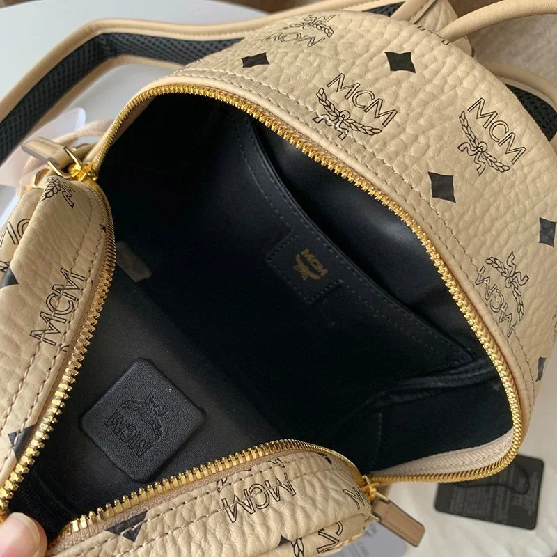 送料込 MCM リュック激安 バックパック MMK mcb75465